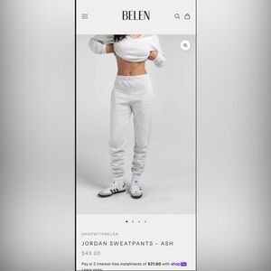 Women's Gray Sweatpants